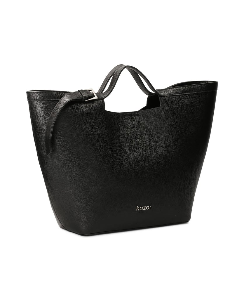 Kazar-Large-black-trapeze-shaped-shoulder-bag-černá