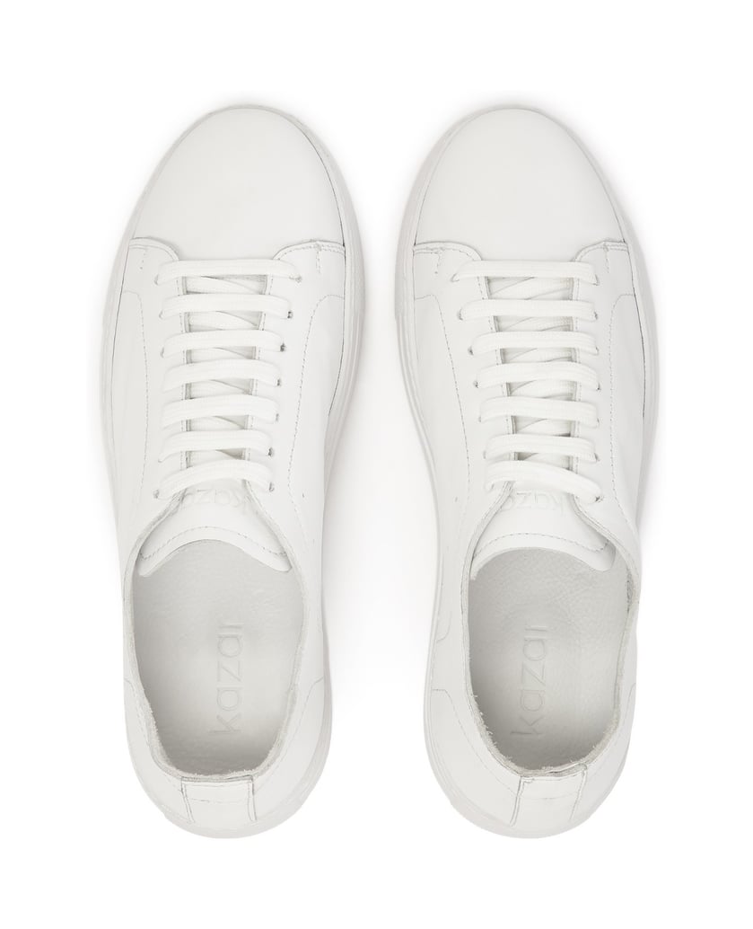 Kazar-Weiße-Herren-Schnürsneaker-weiss