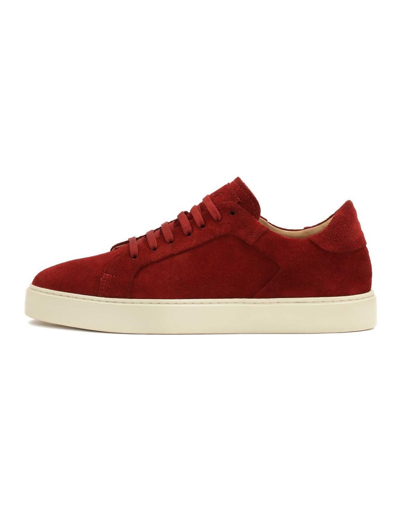 Kazar-Red-sneakers-with-classic-lacing-červená