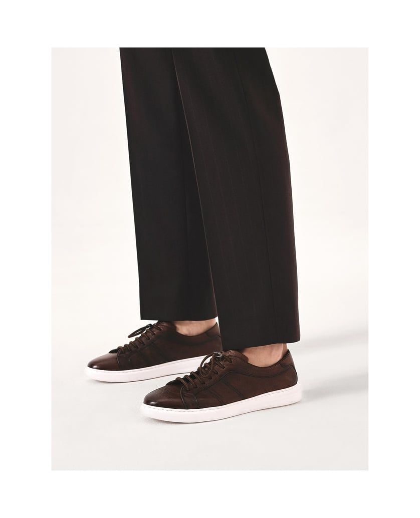 Kazar-Brown-sports-shoes-with-quick-lacing-hnedá