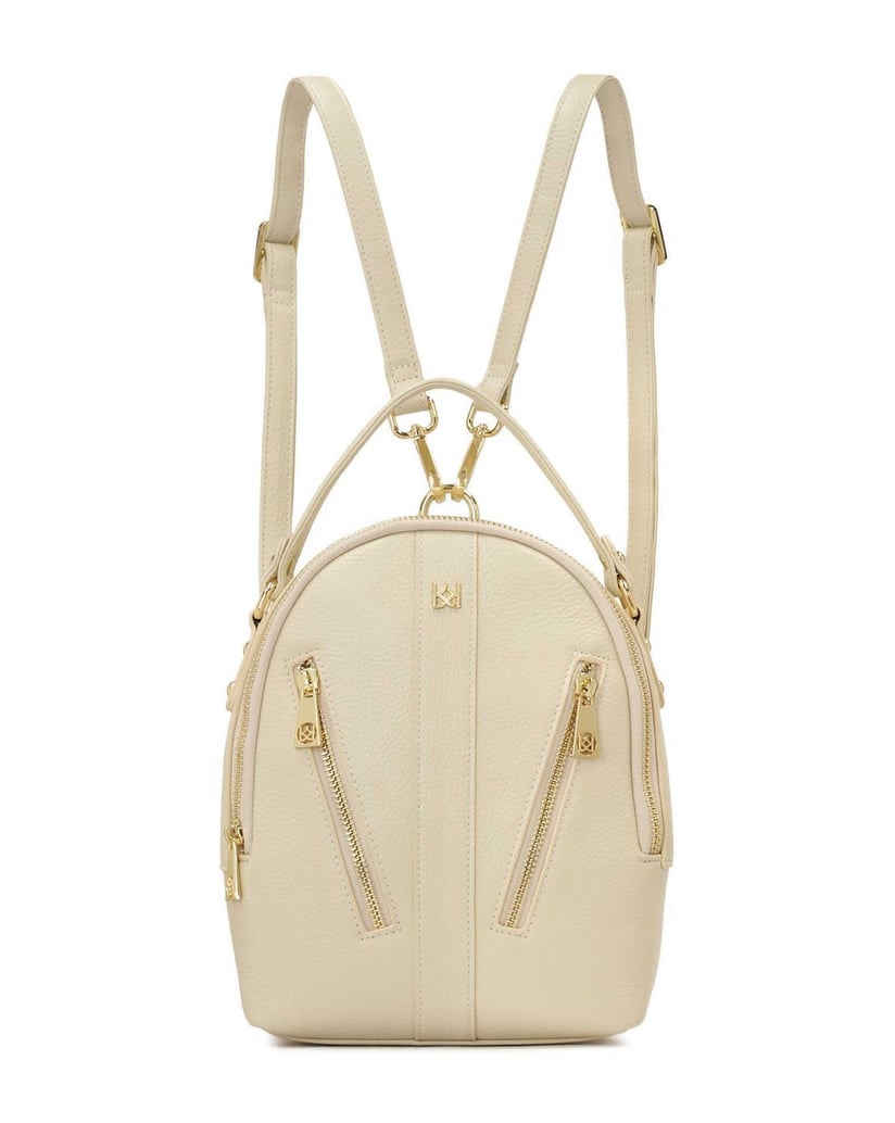 Kazar-Leather-backpack-in-off-white-color-bílá