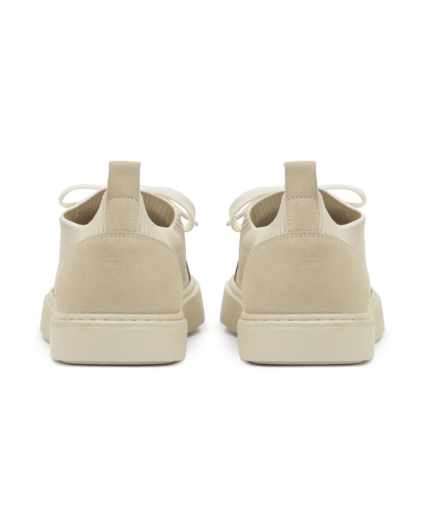 Kazar-Turnschuhe-mit-Schaft-aus-Socken-zum-Hin-beige