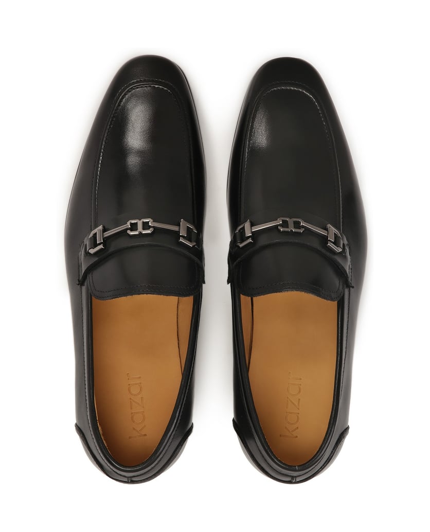 Kazar-Herren-Slipper-mit-Hufeisen-schwarz