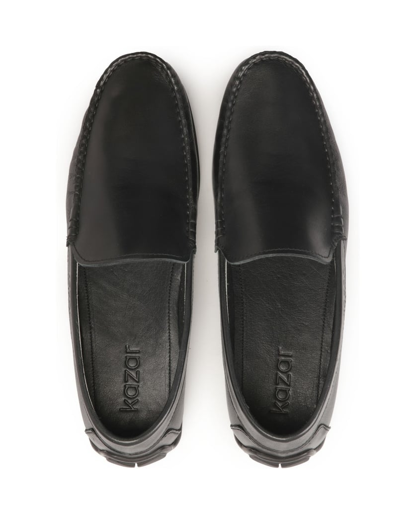 Kazar-Schwarze-Leder-Mokassins-schwarz