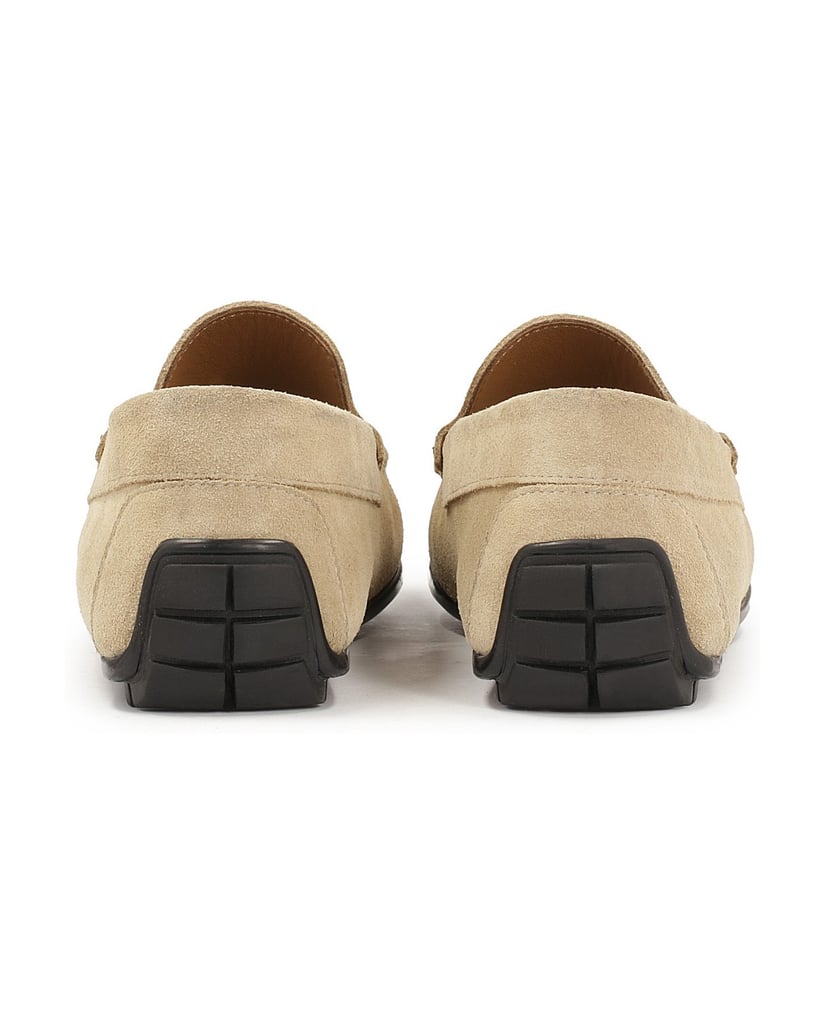 Kazar-Beigefarbene-Mokassins-mit-schwarzer-Soh