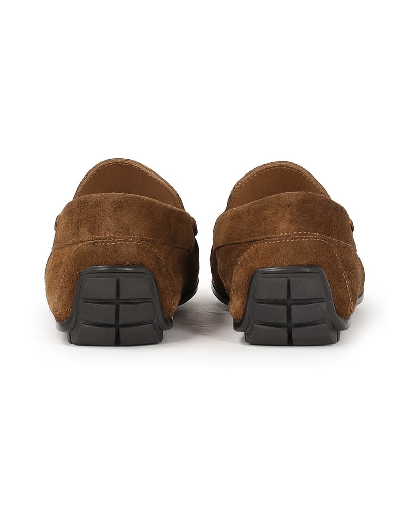 Kazar-Mokassins-aus-braunem-Wildleder-braun