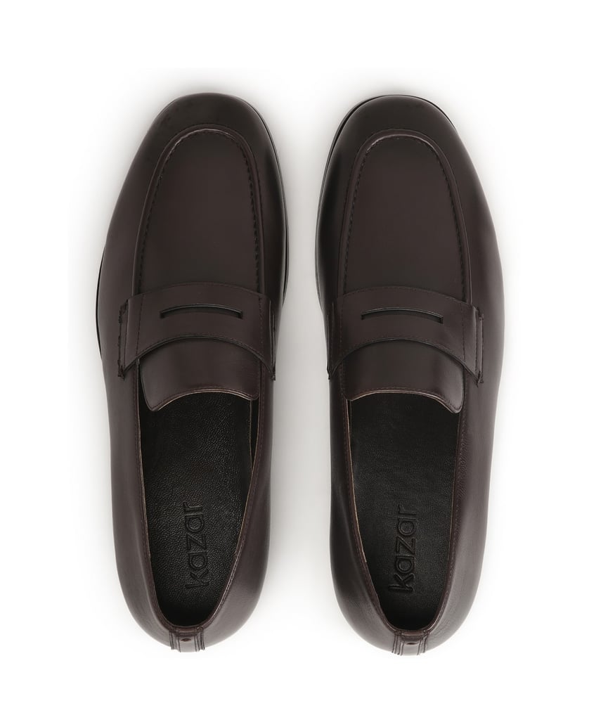 Kazar-Dunkelbraune-Leder-Slipper-dunkelbraun