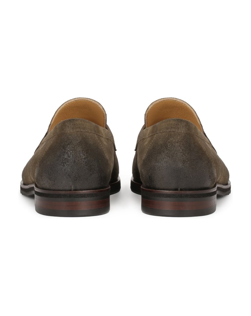 Kazar-Wildleder-Slipper-in-khaki-Farbe-oliv