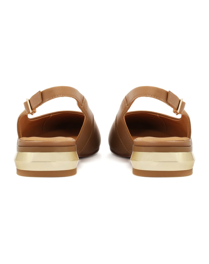 Kazar-Bequeme-Slingback-Pumps-mit-Metallverzie-camel