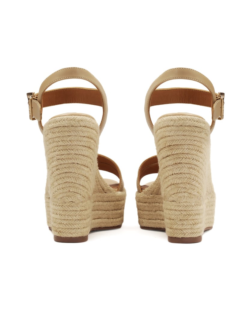 Kazar-Ledersandalen-mit-kordelbedecktem-Absatz-beige