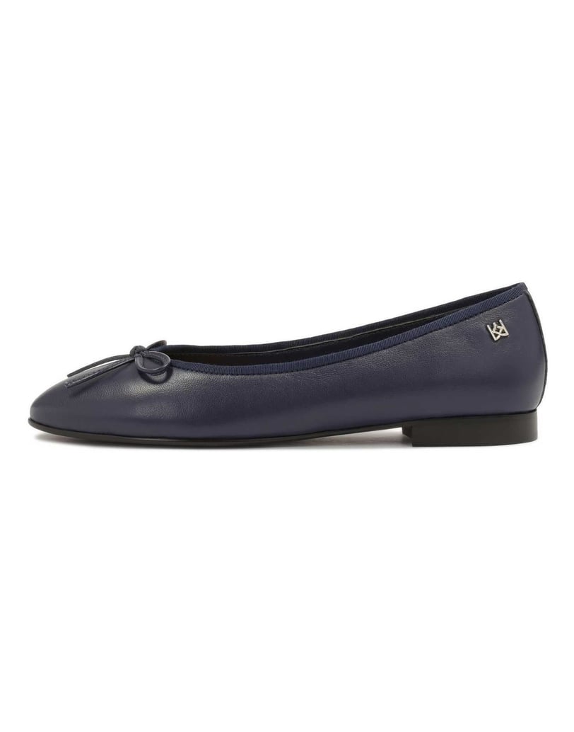 Kazar-Navy-blue-natural-leather-ballerinas-tmavá-modrá
