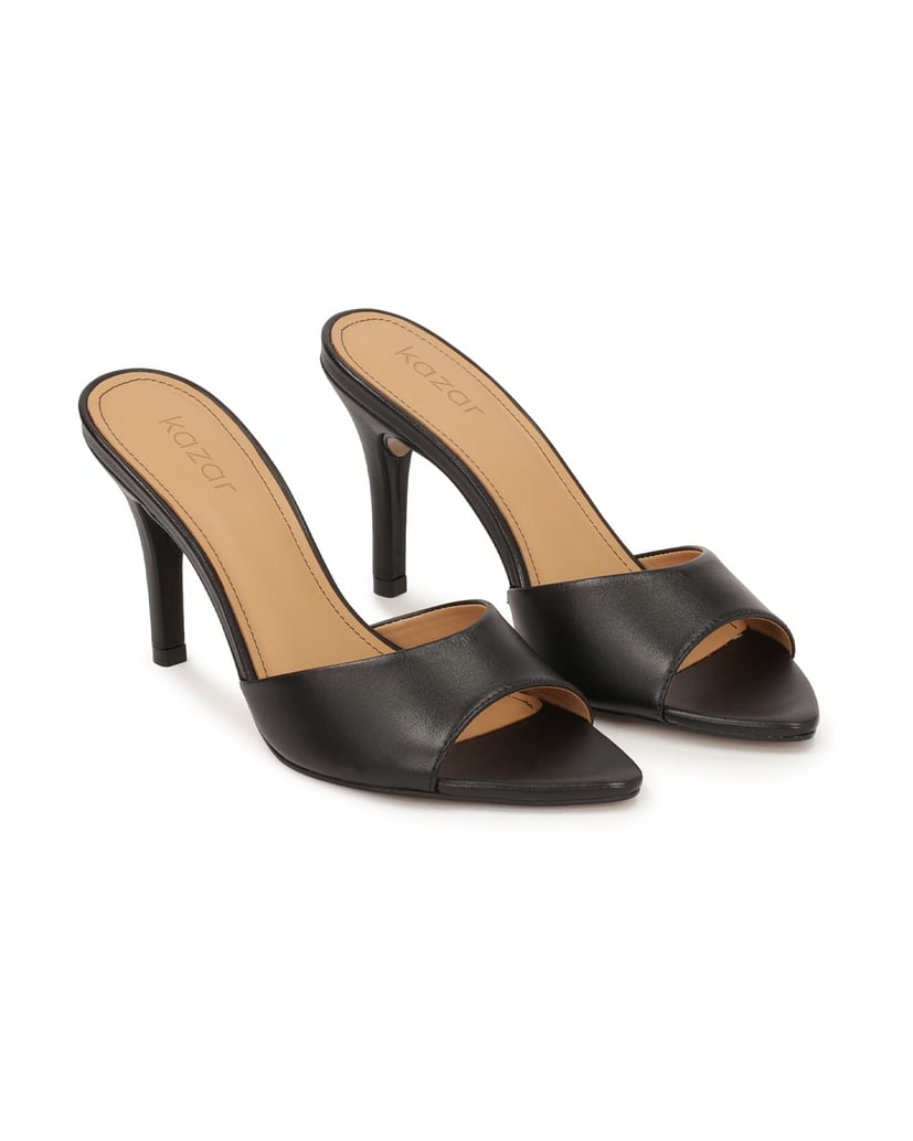 Kazar-Black-mules-with-a-wide-strap-čierna