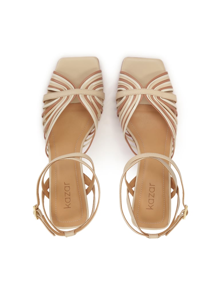 Kazar-Sandalen-mit-eckigen-Nasen-und-Absätzen