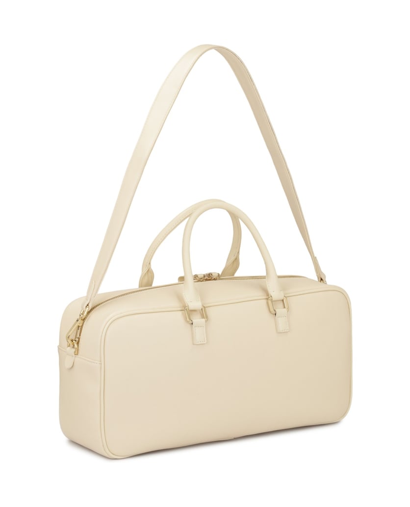 Kazar-Oblong-cream-handbag-with-two-straps-biela