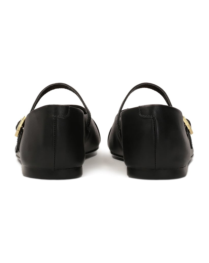 Kazar-Black-ballerinas-with-patent-leather-noses-černá