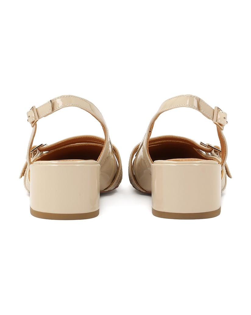 Kazar-Beige-patent-leather-pumps-with-cut-out-upper-béžová