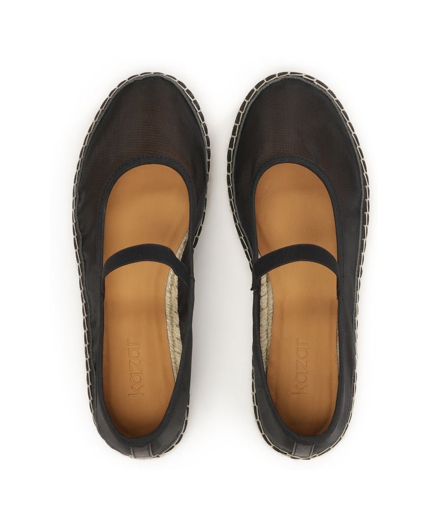 Kazar-Black-espadrilles-in-see-through-fabric-černá