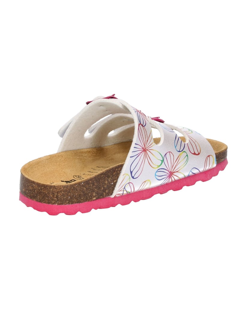 Lico-Pantolette-Bioline-Flower-Kids-weiss