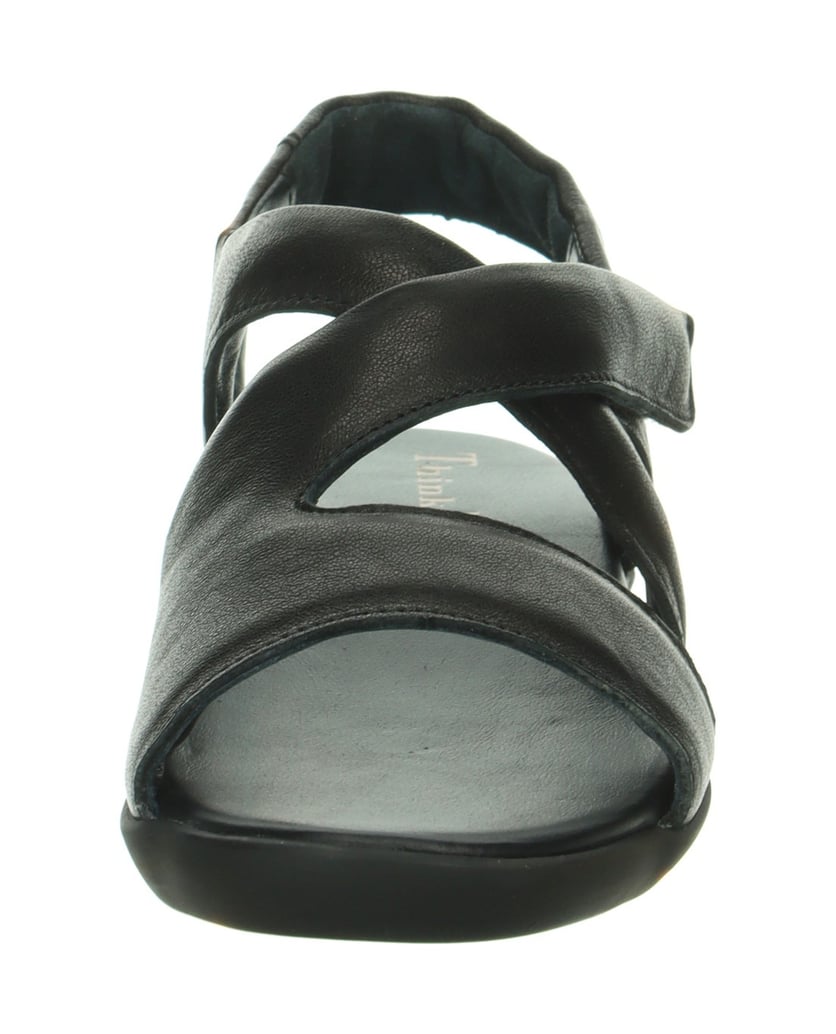 Think-Riemchensandale-NATURE-SAND-schwarz