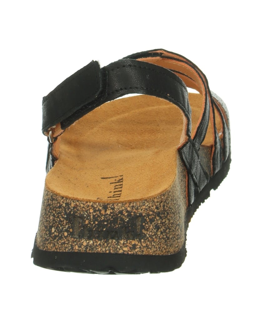 Think-Riemchensandale-KOAK-schwarz
