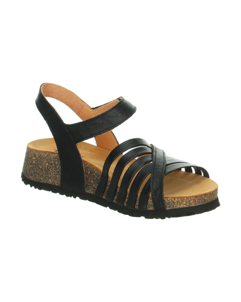 Think-Riemchensandale-KOAK-schwarz