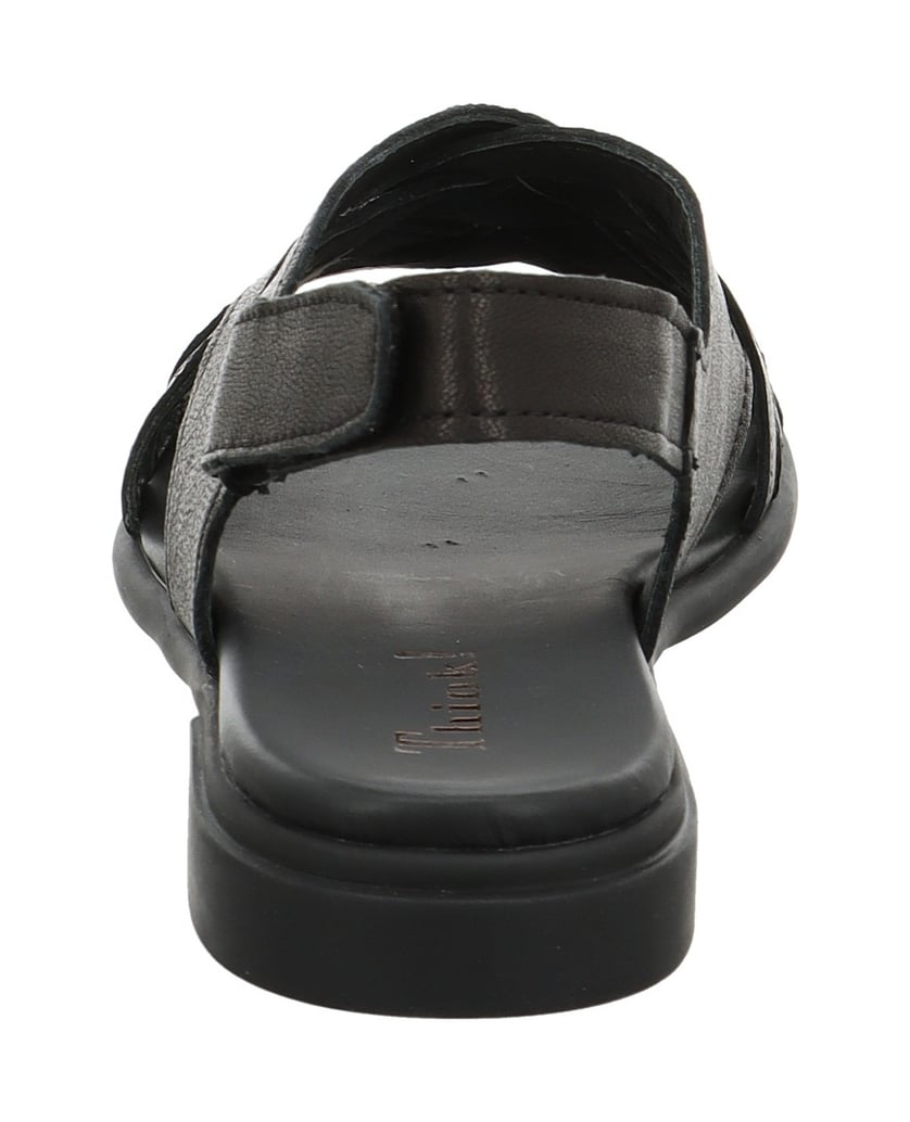 Think-Riemchensandale-KAMAA-schwarz