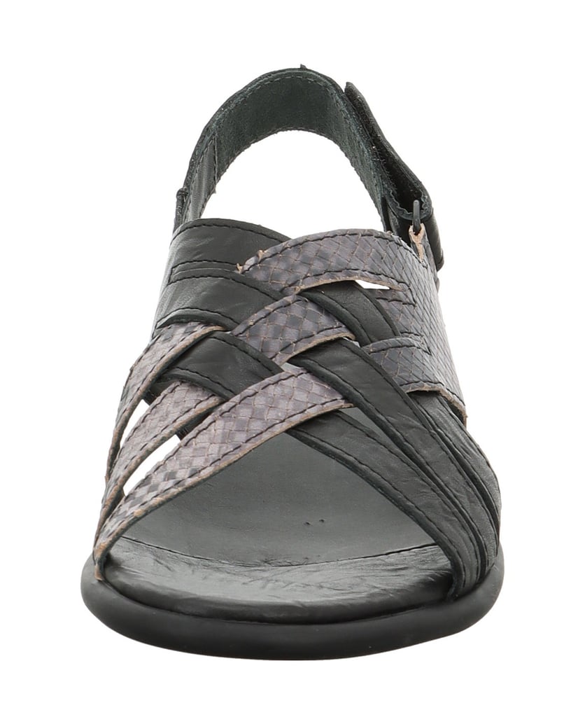 Think-Riemchensandale-KAMAA-schwarz