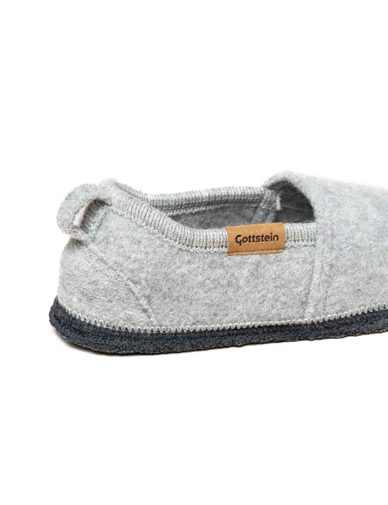 Gottstein-Slipper-Homely-Alpaka-grau