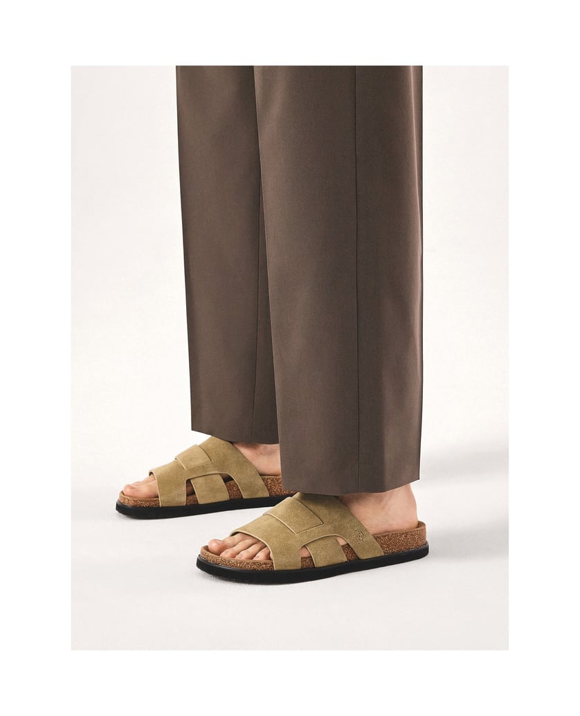 Kazar-Beigefarbene-Wildleder-Slides-beige