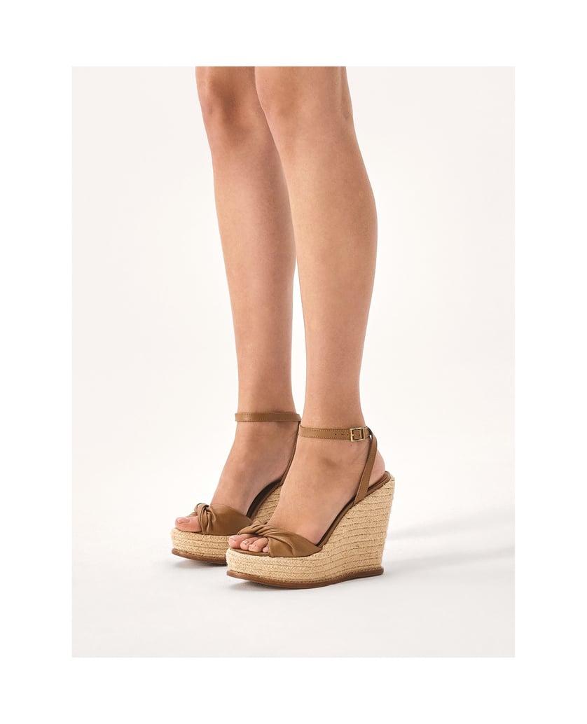 Kazar-Ledersandalen-mit-Anker-und-Plateau-braun