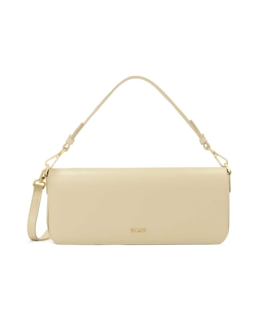 Kazar-Light-oblong-handbag-with-two-straps-bílá