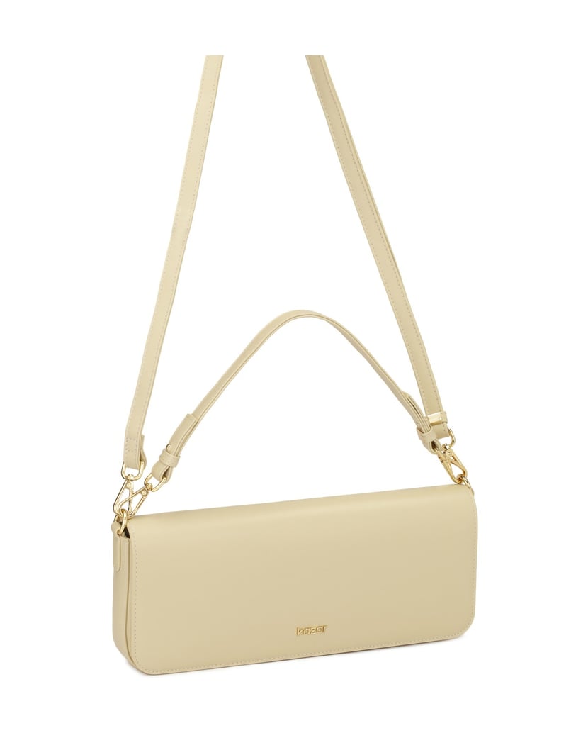 Kazar-Light-oblong-handbag-with-two-straps-bílá