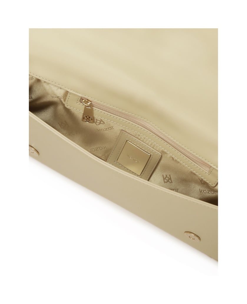 Kazar-Light-oblong-handbag-with-two-straps-bílá