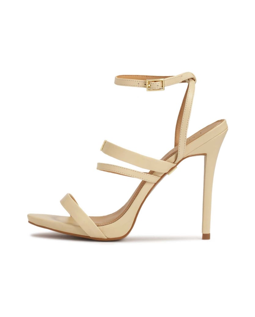 Kazar-Hochhackige-Ledersandalen-weiss