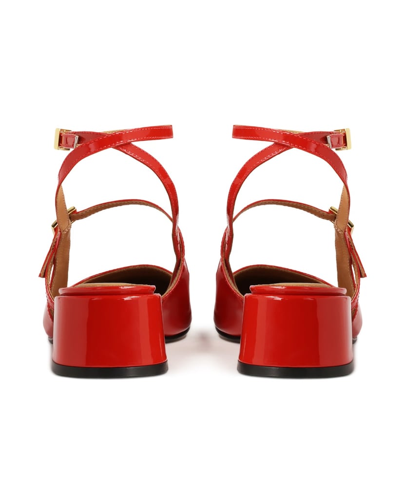 Kazar-Rote-Pumps-aus-Lackleder-rot