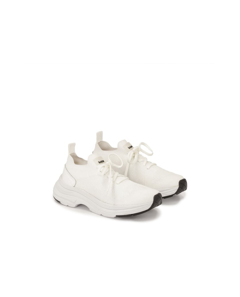 Kazar-Airy-white-fabric-sneakers-bílá