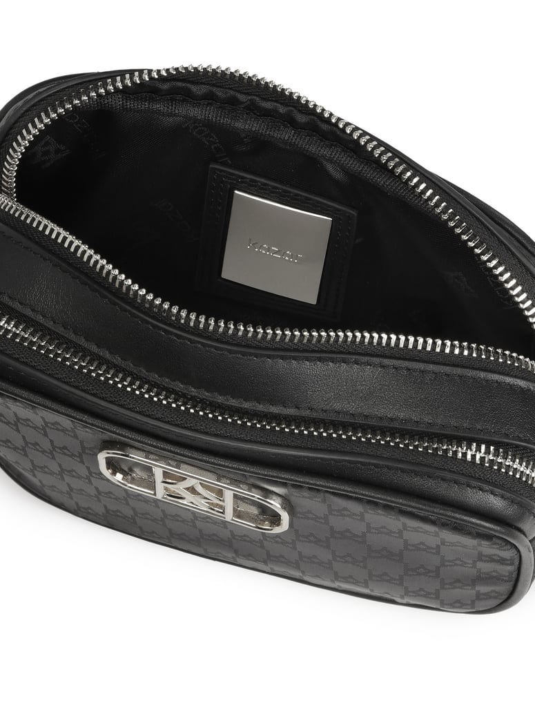 Kazar-Kleine-Handtasche-aus-Stoff-mit-Monogram