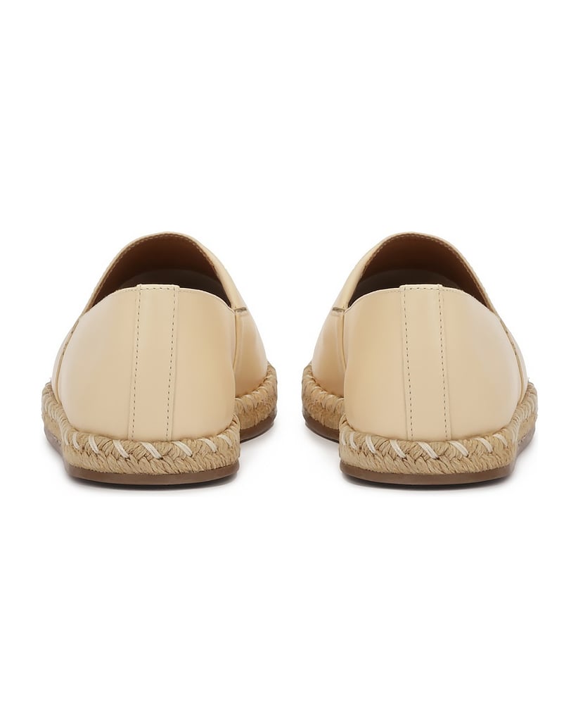 Kazar-Halbschuhe-mit-Espadrille-zum-Hineinschl-weiss