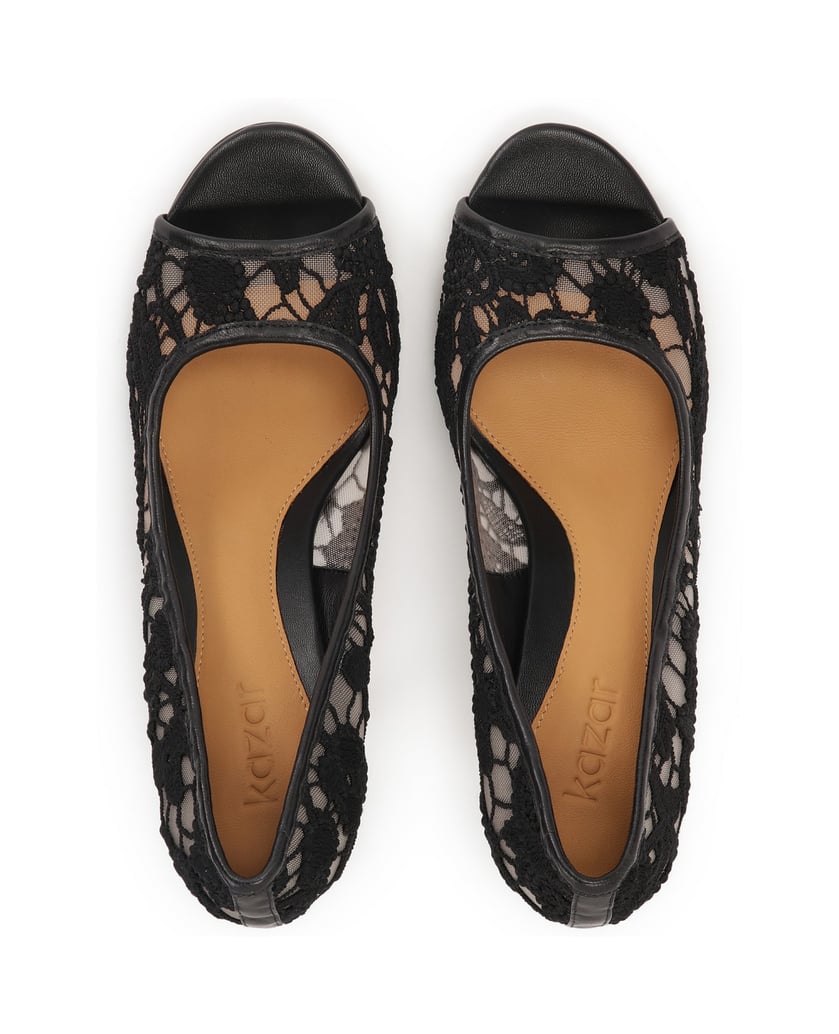 Kazar-Peep-Toe-Pumps-mit-Spitze-schwarz