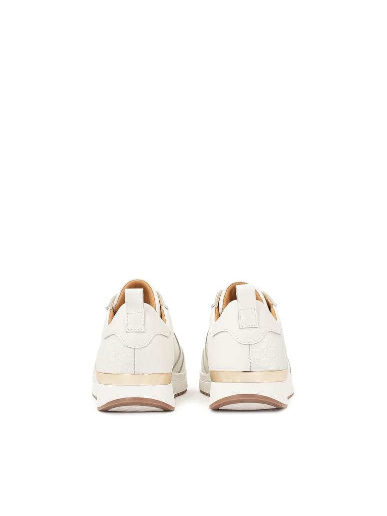 Kazar-Weiße-Turnschuhe-mit-KAZAR-Monogrammen