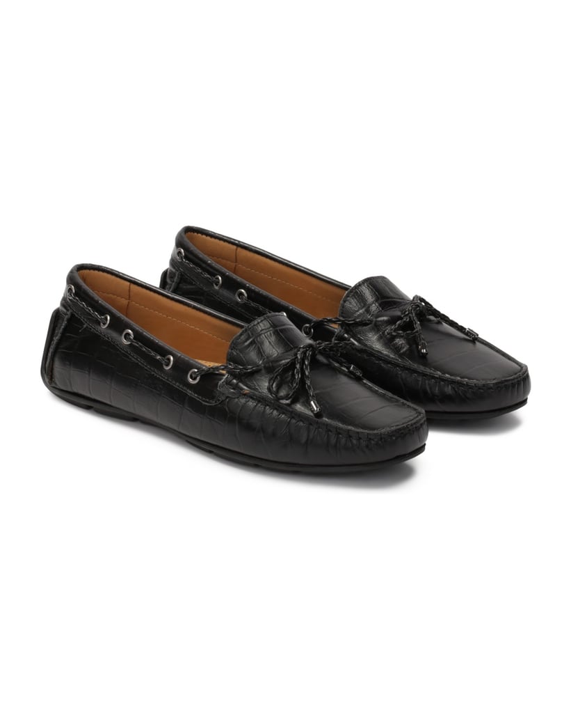 Kazar-Black-moccasins-with-a-thong-around-the-upper-čierna
