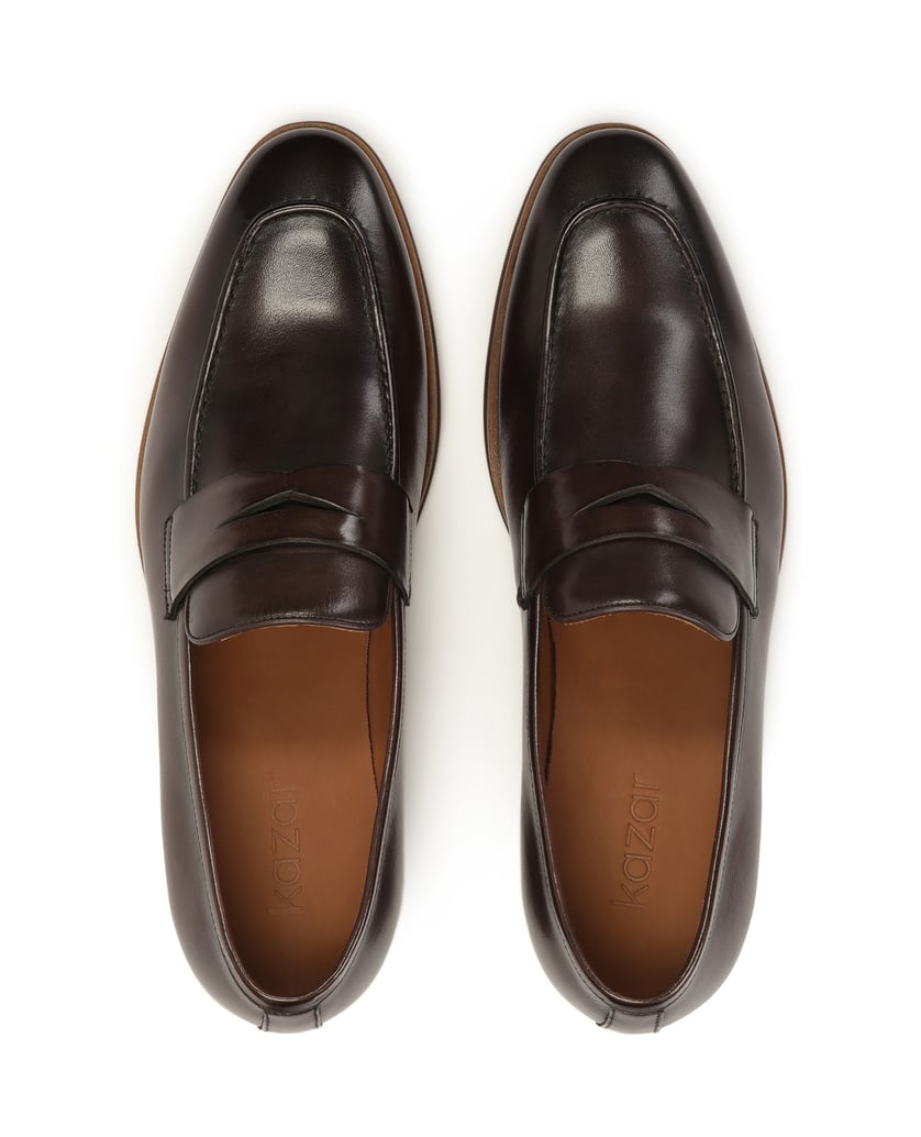 Kazar-Braune-Business-Slipper-mit-schattiertem-braun