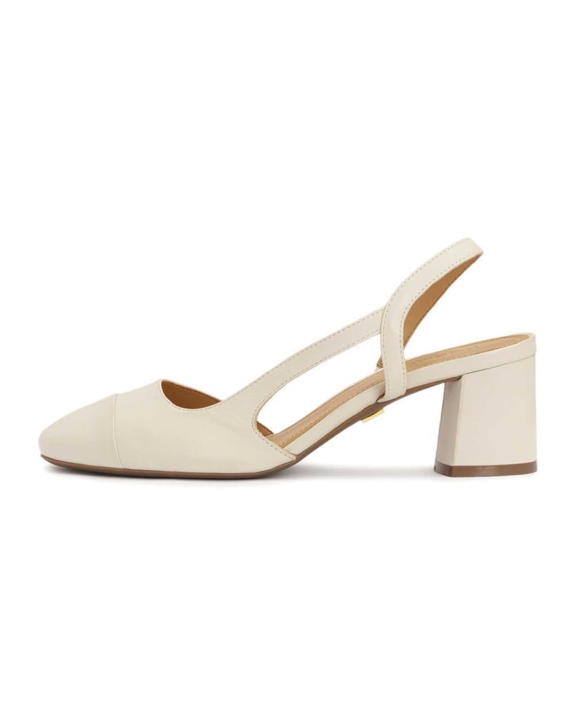Kazar-Cream-pumps-with-cut-out-upper-bílá