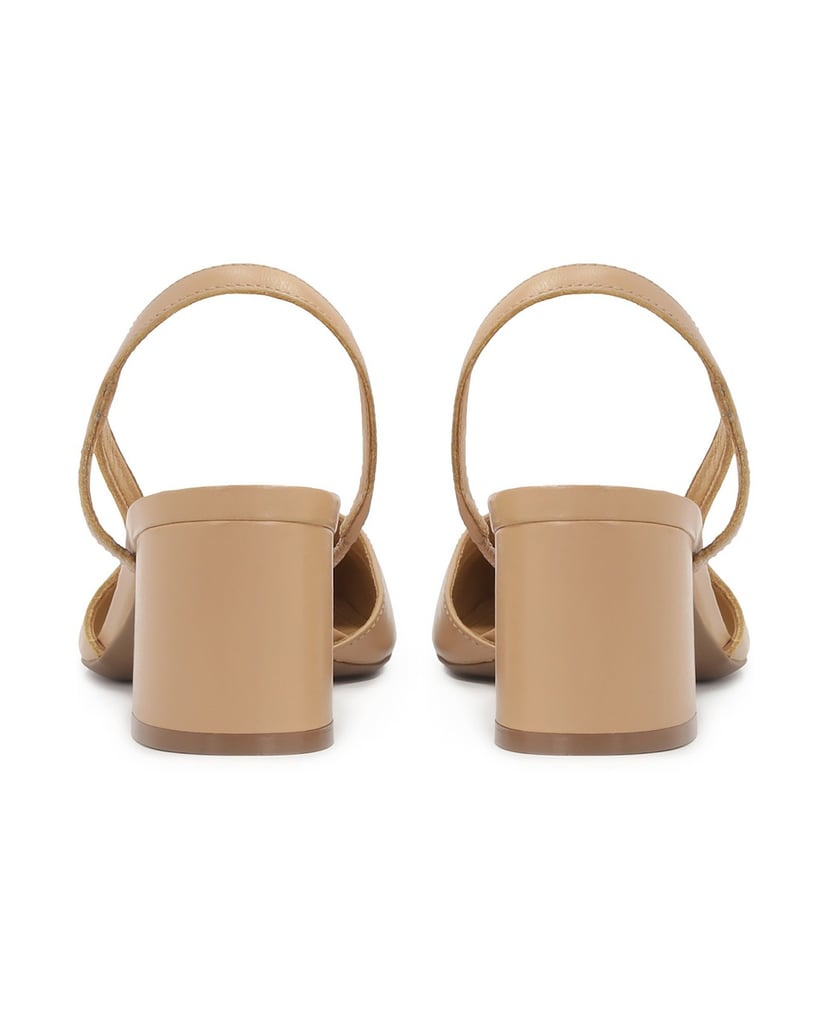 Kazar-Beige-pumps-with-open-heel-béžová