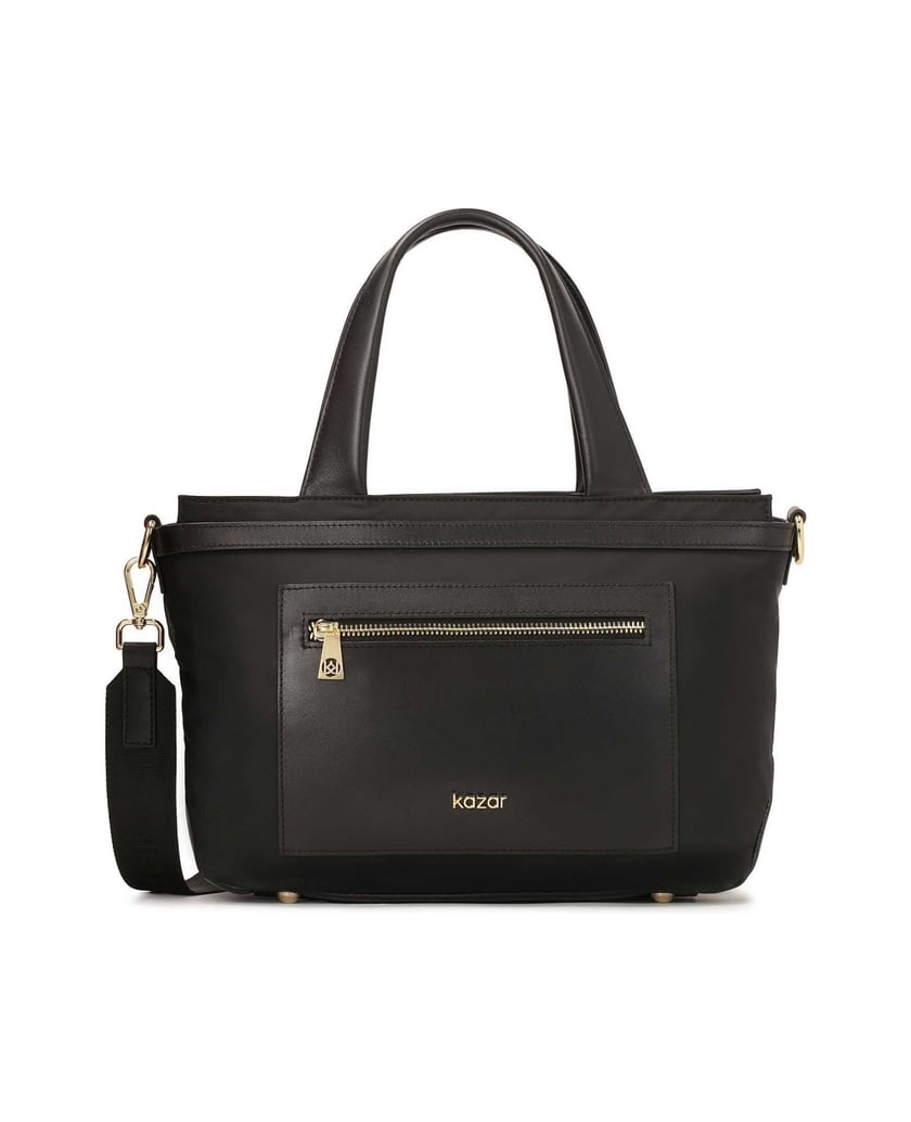 Kazar-Textile-handbag-and-shoulder-bag-černá
