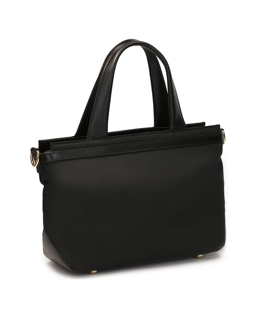 Kazar-Textile-handbag-and-shoulder-bag-černá