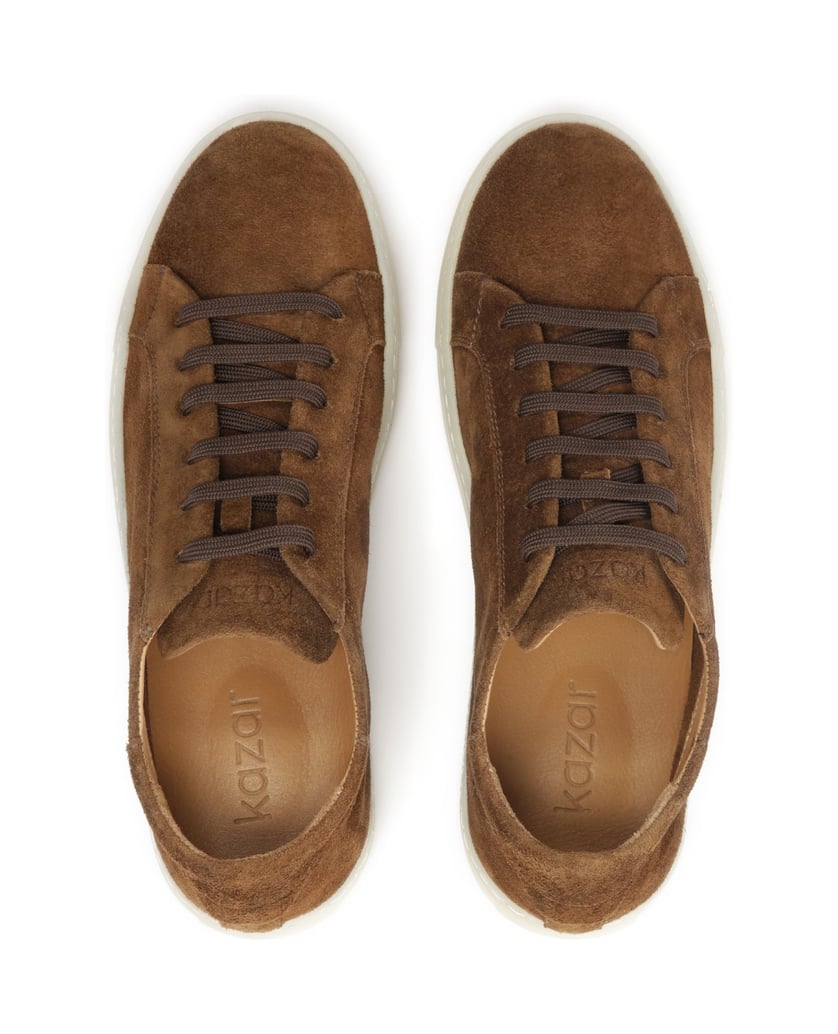 Kazar-Braune-Turnschuhe-mit-niedrigem-Schaft-braun