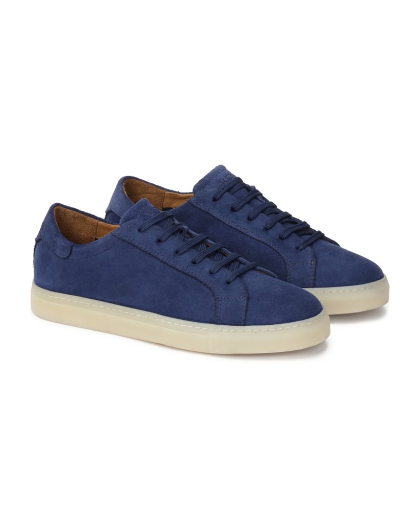 Kazar-Navy-blue-suede-leather-sneakers-tmavě-modrá