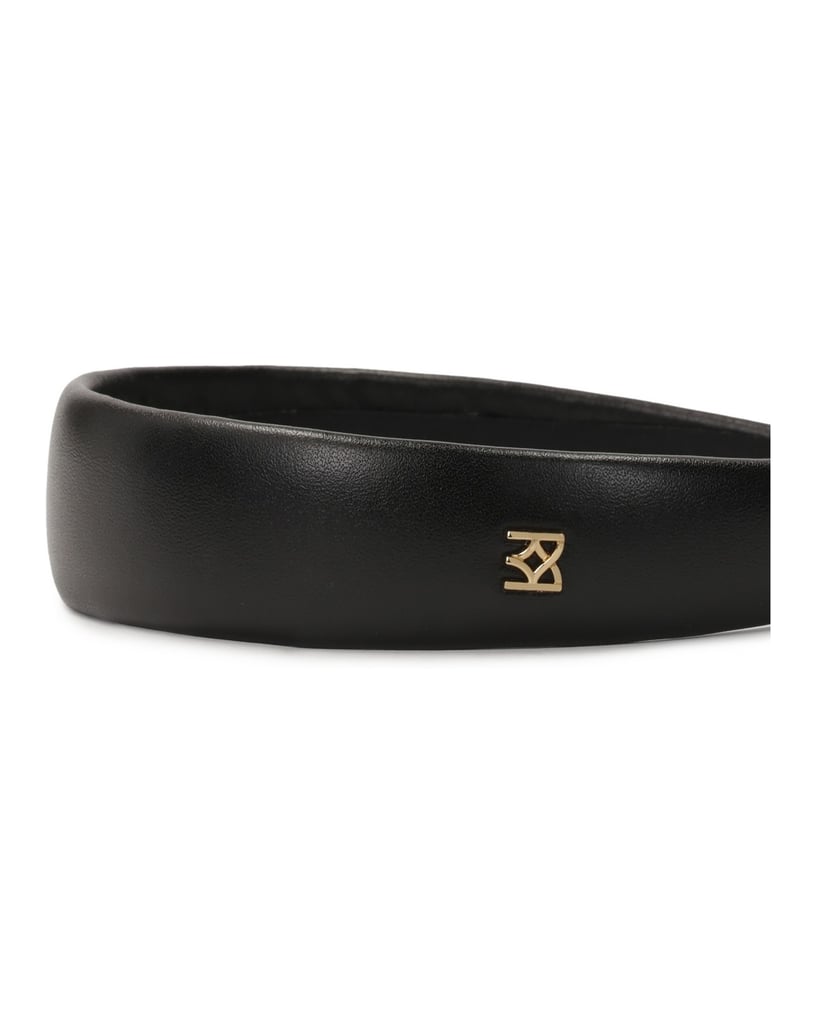 Kazar-KAZAR-monogrammed-black-headband