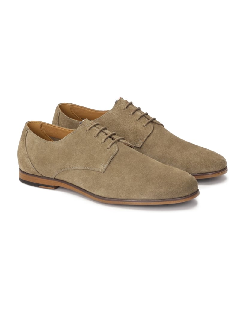Kazar-Wildleder-Derby-Halbschuhe-in-Taupe-Farb-taupe